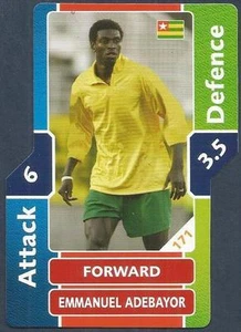 Topps Match Attax World Cup 2006 - #171 - Togo - Emmanuel Adebayor - Bild 1 von 1