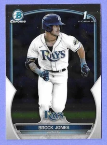 2023 Bowman Chrome 1st Bowman Refractor Brock Jones # BCP115 - Bild 1 von 2