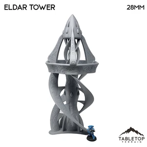 Space Elves Tower - Space Elves Grimdark Wargaming - Picture 1 of 7