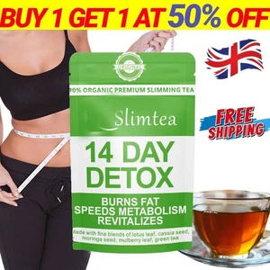 NEW 14 DAYS DETOX EXTREME WEIGHT LOSS DIET Slimming BURN FAT SLIM TEA Hot 2025 - Picture 1 of 9