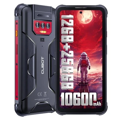 Telefono Indistruttibile Android 13-10600Mah, 12GB+256GB Rugged Smartphone, 6.52 - Immagine 1 di 4