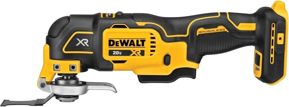 Multiherramienta oscilante inalámbrica DEWALT 20V MAX XR, motor sin escobillas de velocidad variable Foto 1 de 4