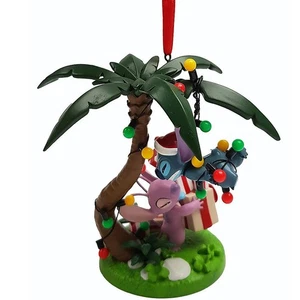 Disneyland París Puntada Ángel Palmera Árbol de Navidad Decoración Chuchería Parques Disney - Imagen 1 de 13