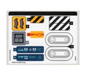 LEGO® Part 60432stk01 - Sticker Sheet for Set 60432 - (10105873 - Picture 1 of 1