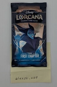 Disney Lorcana The First Chapter Booster Pack (Maleficent Ver.) - Picture 1 of 1