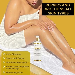 INTENSIVE BRIGHTENING BODY LOTION, FOR ALL SKIN TYPES. NATURALLY CLARIFY SKIN - Picture 1 of 9