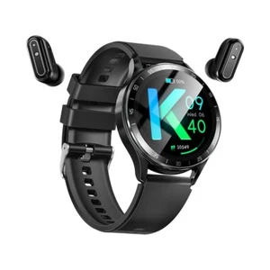 Smartwatch 2 w 1 ze słuchawkami TWS Połączenie Bluetooth IP67 tętno NFC - Zdjęcie 1 z 24