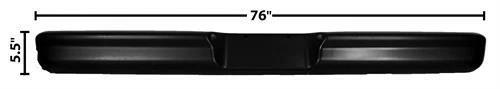 1964-72 Ford Pickup Truck Rear Bumper Styleside Painted - Image 1 of 1
