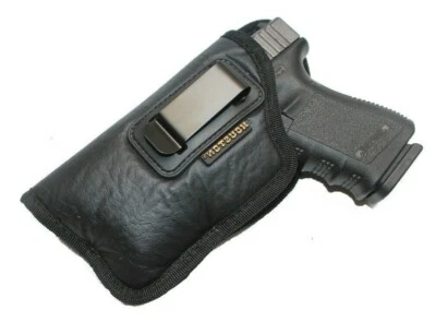 Left Handed/LH Houston IWB Soft Holster for Glock 19/19X/23/45 with Laser/Light - Image 1 of 4