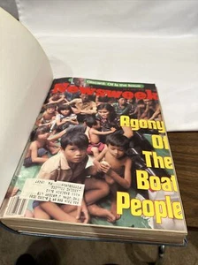 1979 July-Sept Newsweek Magazine, Bound Vol. #94 Ted Kennedy, Boat People (BM43) - Picture 1 of 11