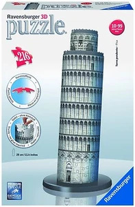Ravensburger Puzzle 3D Torre Di Pisa 216 Pz 12557 - Foto 1 di 1