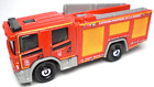 2017 Matchbox Scania P 360 Fire Engine Red 1:64 Diecast 3" Fire Truck W/ Orange