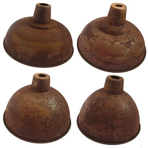 Cúpula Industrial Fábrica Vintage Retro Estilo Antiguo Colgante Lámpara Luz Sombra - Imagen 1 de 6