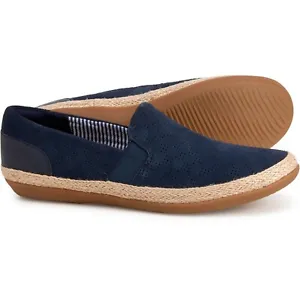 Brand New Clarks Women's Danelly Rae Slip On Navy Suede Size 8.5 M - Picture 1 of 8