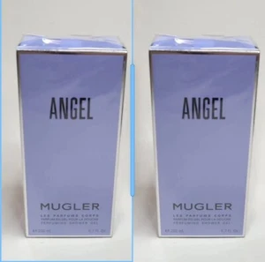 (2 Pack) New Thierry Mugler Angel Perfuming Shower Gel, 6.7 Ounce/200ml 2 Pc