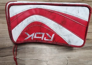 Detroit Red Wings Jimmy Howard Game Used RBK Goalie Blocker- Photo Matched! - Picture 1 of 8