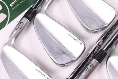 Ping Blueprint T Irons / 4-PW / White Dot / X-Flex Dynamic Gold 120 X100 Shafts - Image 1 of 4