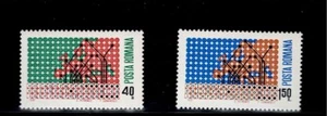 Romania Scott #2165-66, Singles 1970 Complete Set FVF MNH - Picture 1 of 1
