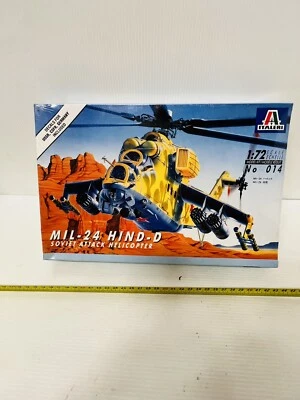ITALERI Kit IN Scale 1/72, MIL-24 Hind-D Brand New Vintage - Image 1 of 2