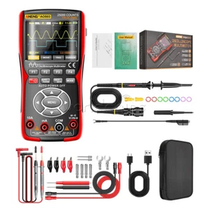 ANENG AOS03 3-in-1 Handheld Multimeter HD Digital Oscilloscope Signal Generator