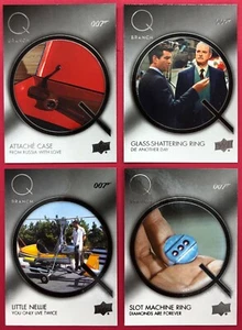 2019 Upper Deck 007 James Bond Collection Q BRANCH Inserts You Pick Cards - Picture 1 of 15