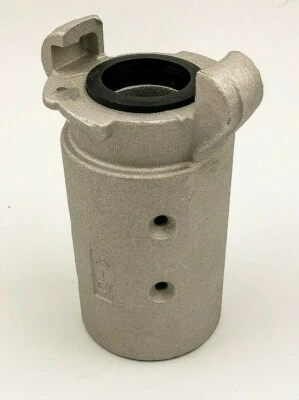 Extremo de manguera de acoplamiento de chorro de arena QA3 para 2-5/32" O.D. Manguera de explosión Foto 1 de 2