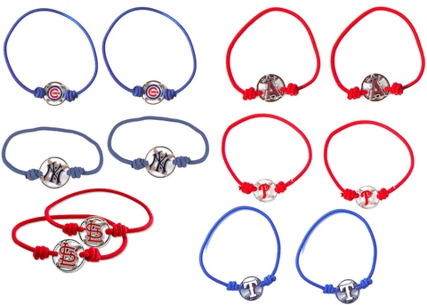 hair tie stretch bracelet MLB PICK YOUR TEAM Cover