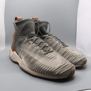 Nike Zoom Mercurial XI Flyknit Shoes Gray Sneakers 844626-003 Men's Size 10 - Picture 1 of 9