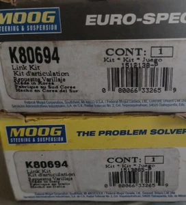 Suspension Stabilizer Bar Link-Kit Front Moog K80694 Set of 2 - Picture 1 of 2