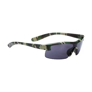 BBB BSG-54 Kids Bicycle Cycle Bike Sunglasses Matt Green Camo Smoke Lens - Picture 1 of 7