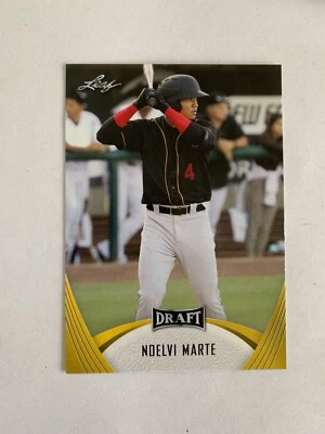 2021 Leaf Draft Gold #12 Noelvi Marte - Image 1 of 2