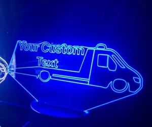 Furgoneta Ford Transit MK6 recuperación luz LED personalizada REDACCIÓN PERSONALIZADA. - Imagen 1 de 9