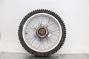 2006 06 KAWASAKI KX65 KX 65 OEM FRONT WHEEL RIM HUB SPOKES TIRE - Picture 1 of 18