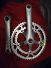 Shimano Biopace Exage Motion Cranks And Chainrings, Retro Road Bike Oval Rings
