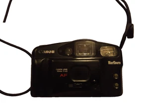Canon sure shot owl Marlboro AF 35mm 1:4.5 Film Camera- not tested - Picture 1 of 4
