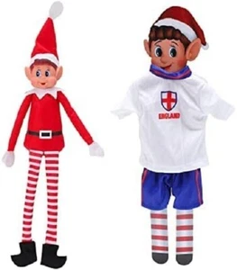 12 Zoll Elf weicher Körper Spielzeug & Elf England Fußball-Outfit - (PM361 - BELIEBIG + PM72 - NEU) - Bild 1 von 7