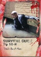 Walking Dead Survival Box Survival Guide Chase Card #SG-H Don't Be A Hero