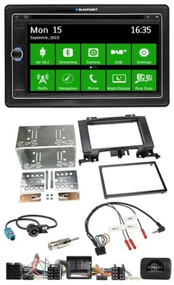 Blaupunkt Bluetooth 2DIN Lenkrad DAB USB TMC Navigation für Mercedes Sprinter Au - Bild 1 von 4