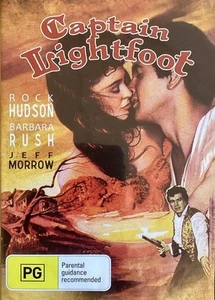 CAPTAIN LIGHTFOOT - ROCK HUDSON - NEW DVD - FREE LOCAL POST - REGION 4 - Foto 1 di 1