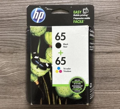 HP 65 Black 65 Tri-Color Combo Ink Cartridge - Image 1 of 4