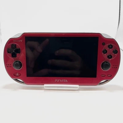 Sony PS Vita PCH-1000 Cosmic Red Console Only Tested (No Memory) From Japan #39 - Image 1 of 4