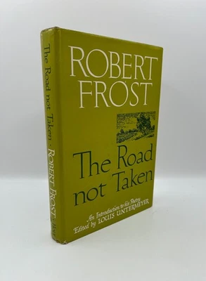 SIGNED The Road Not Taken Robert Frost 1961 Antiquarian Rare Poetry Book - Image 1 of 4