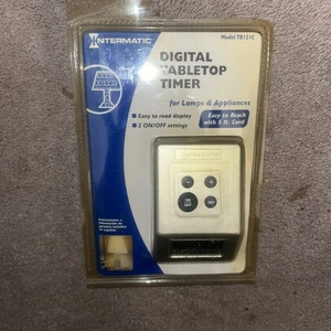 INTERMATIC TB121C Digital Tabletop Lamp Timer ~ NEW OLD STOCK Time All SEALED - Picture 1 of 4
