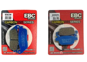 PASTIGLE HONDA SH 300 IE ABS 2019 2020 KIT KIT FRENO ANTERIORI POSTERIORI EBC - Imagen 1 de 3