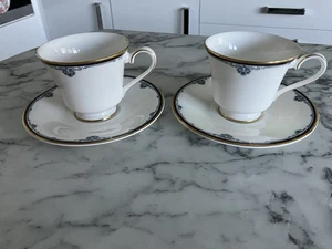 2 x Royal Doulton Princeton Tea/Coffee Cups & saucers VGC - Picture 1 of 10