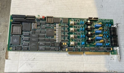 Dialogic D/41E 96-0074-055 4 port Voice Interface Card SN: 85-0134-030 - Image 1 of 4