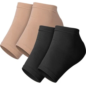 2 Pairs Heel Foot Guard Protector Protectors Men and Women Sleeve - Picture 1 of 12