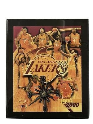 RELOJ DE PARED LOS ANGELES LAKERS 1999 2000 BALONCESTO NBA pies Kobe Bryant Foto 1 de 4