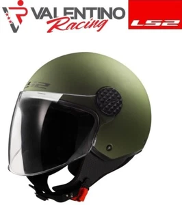CASCO JET LS2 OF558 SPHERE SOLID MATT MILITARY VERDE OPACO 06 TG. XL 60 cm - Imagen 1 de 1