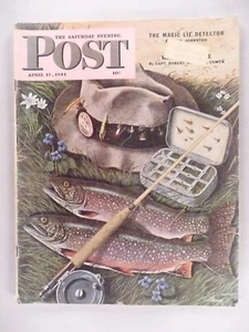 Saturday Evening Post - April 15, 1944 ~~ J. D. Salinger short story - Bild 1 von 5